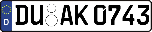 DU-AK0743