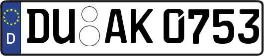 DU-AK0753