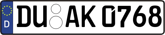 DU-AK0768