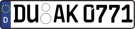 DU-AK0771