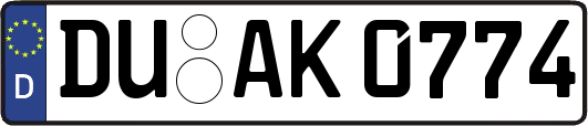 DU-AK0774