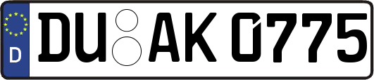 DU-AK0775