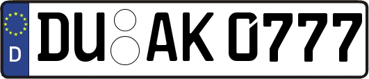 DU-AK0777