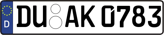 DU-AK0783