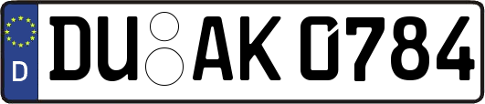 DU-AK0784