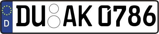 DU-AK0786