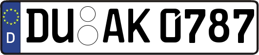 DU-AK0787