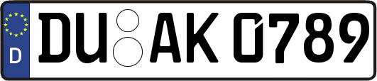 DU-AK0789