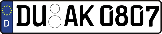 DU-AK0807
