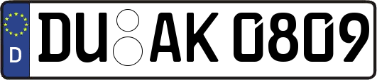 DU-AK0809
