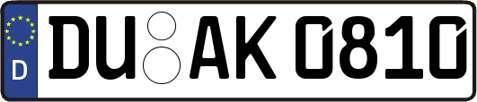DU-AK0810