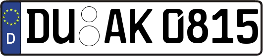 DU-AK0815