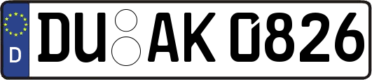 DU-AK0826