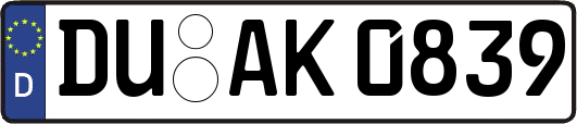 DU-AK0839