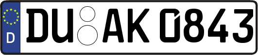 DU-AK0843