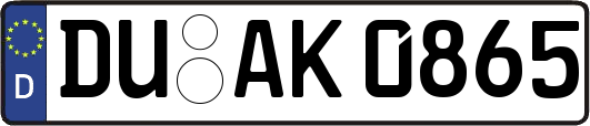 DU-AK0865