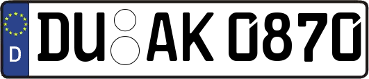 DU-AK0870