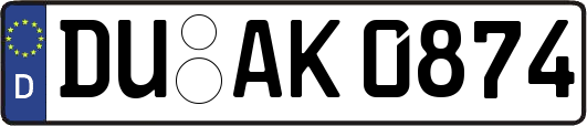 DU-AK0874
