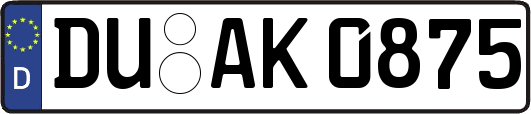 DU-AK0875