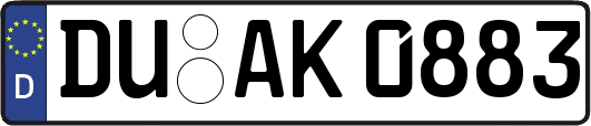 DU-AK0883