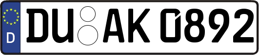 DU-AK0892