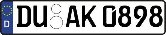 DU-AK0898