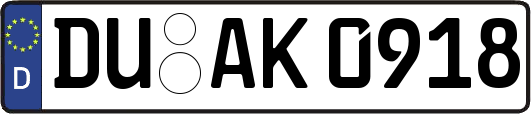 DU-AK0918