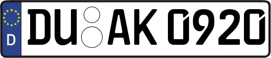 DU-AK0920