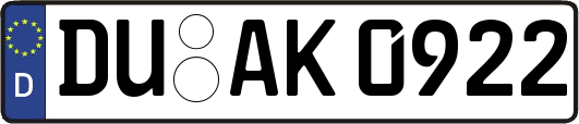 DU-AK0922