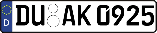 DU-AK0925