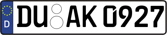 DU-AK0927
