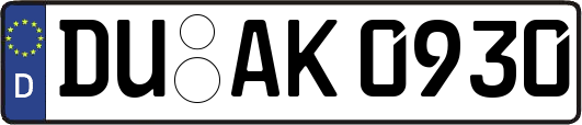 DU-AK0930