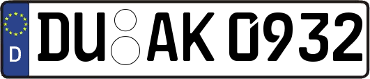 DU-AK0932