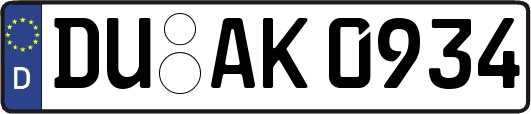 DU-AK0934