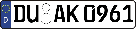 DU-AK0961