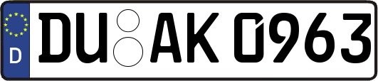 DU-AK0963