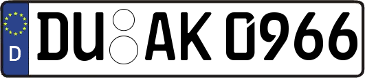 DU-AK0966