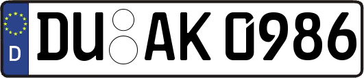 DU-AK0986