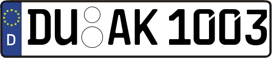 DU-AK1003