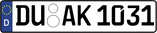 DU-AK1031