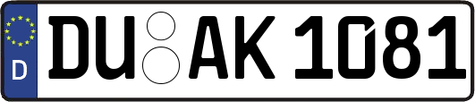 DU-AK1081