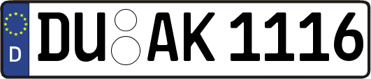 DU-AK1116
