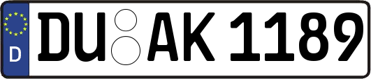 DU-AK1189