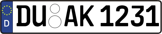 DU-AK1231