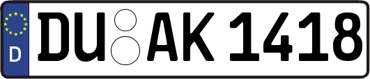 DU-AK1418