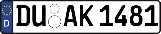 DU-AK1481