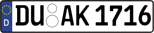 DU-AK1716