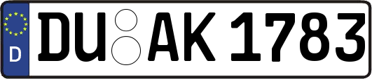 DU-AK1783
