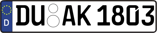 DU-AK1803