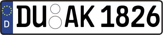 DU-AK1826